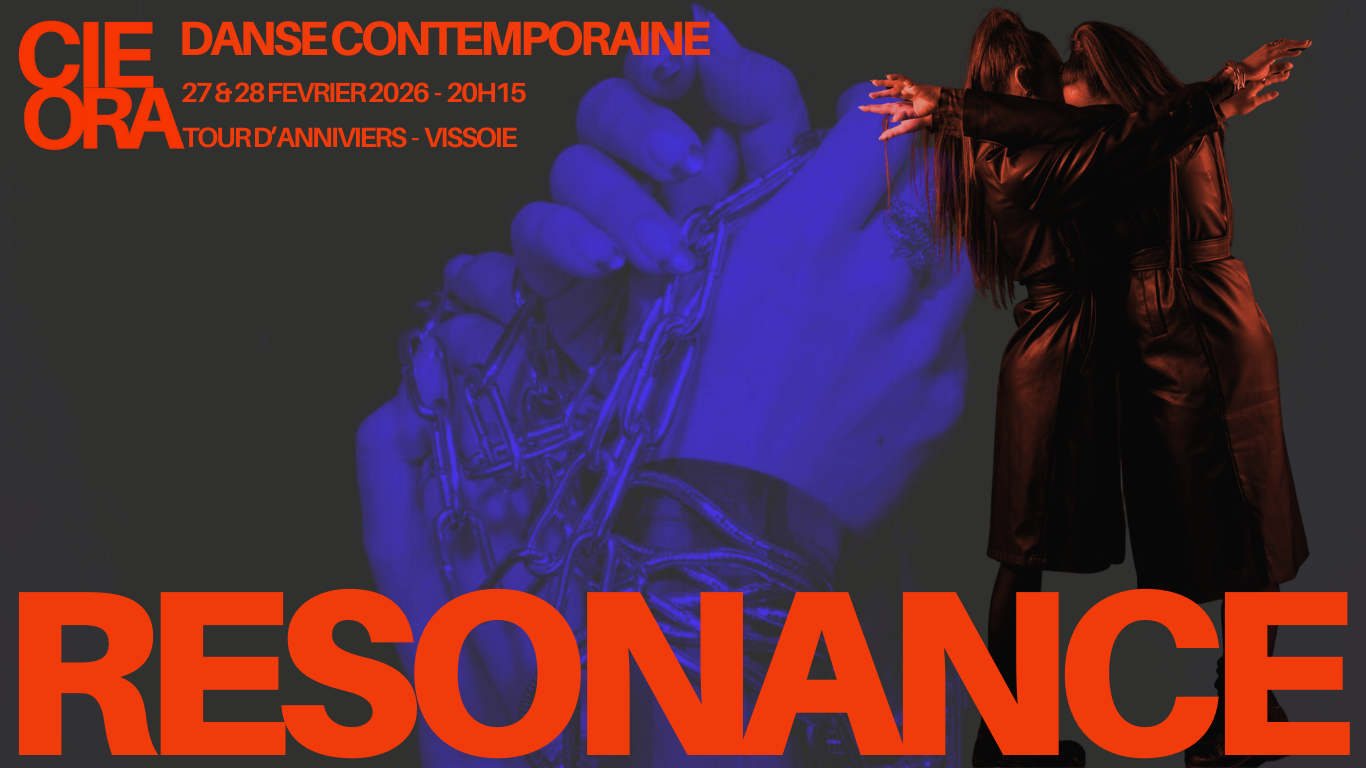 Affiche — CIE ORA, création RÉSONANCE